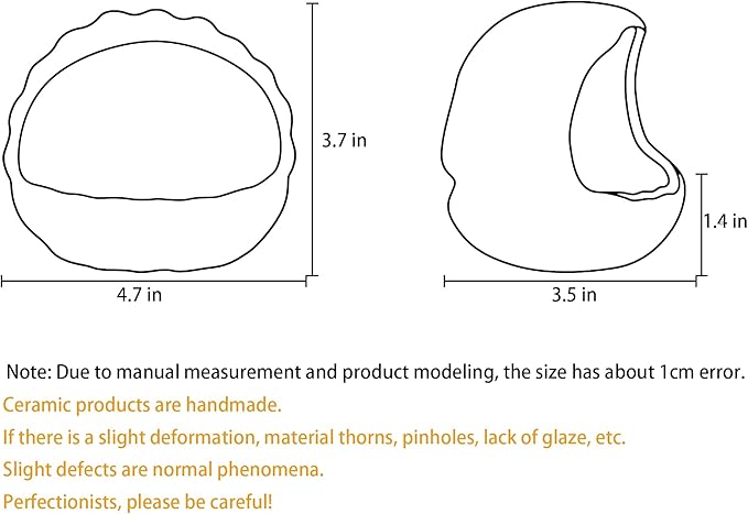 Ceramic Hamster Hideout Guinea Pigs House Guinea Pig Accessories Sand Bathes for Small Pets Hamster Accessories for Cages for Guinea Pigs Chinchillas Gerbils Hedgehogs (Blue)