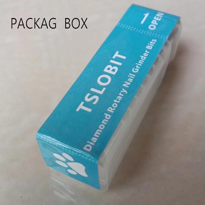 Diamond Dog Nail Grinder Bits Attachment,1/8'' Pet Nail Grinder Wheel for Dremel Dog Nail Grinder, Diamond Rotory Bit for Dogs&Pets Nail Care(Large B)