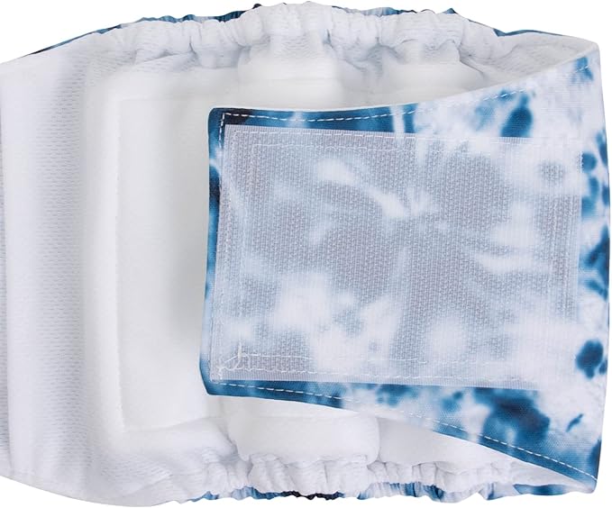 CuteBone Belly Band for Dogs Male Reusable Diapers Washable Wrap DM35S