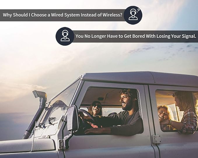 FOOKOO Ⅱ HD Backup Camera System Kit,7" 1080P Reversing Monitor+IP69 Waterproof Rear View Camera,Sharp CCD Chip, 100% Not Wash Up,Truck/Semi-Trailer/Box Truck/RV (FHD1-Wired)