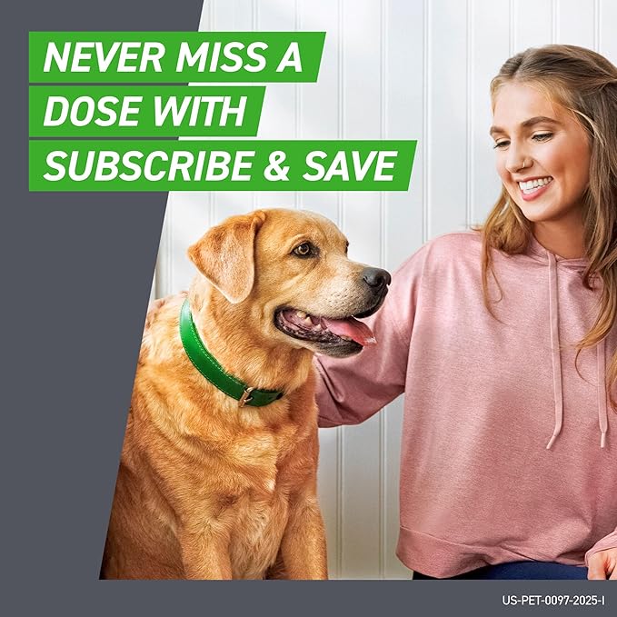 FRONTLINE Plus Flea and Tick Treatment for Large Dogs Up to 45 to 88 lbs. 3 Treatments