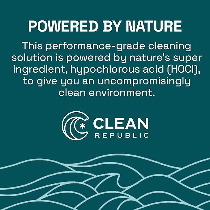 Clean Republic All-Purpose Cleaner, Daily Use Cleaning Spray for Kitchens, Bathrooms, and More, 32 Fluid Ounce Bottle, 2-Pack
