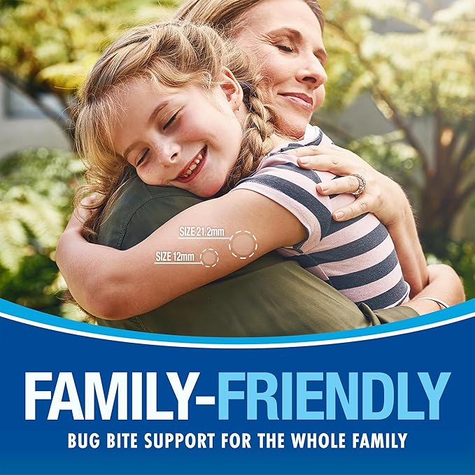 Cutter Bug Bite Patches Itch Relief Hydrocolloid Patches for Kids & Adults, Absorbs Fluids, Helps Heal, Prevents Scratching, Mosquito Itch Relief, Hydrocortisone & Suction Tool Alternative, 51 Count