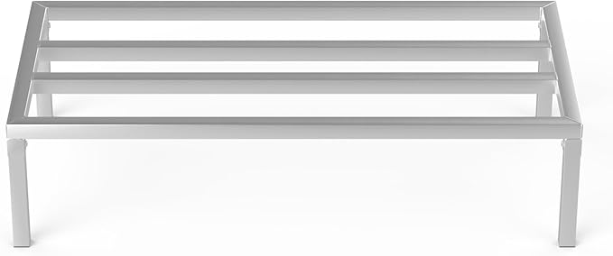 24 in X 48 in. Aquarium Stand | Industrial Style Aluminum Fish Tank Base with Open Frame Design