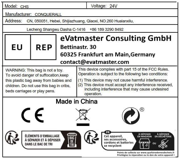 CONQUERALL 28W DC 24V Wave Maker 660-4700GPH Marine Aquarium Reef Powerhead 10-Speed Flow Controllable Multi Wave More Energy Saving Suit for Tropical Fish and Reef Tank