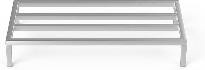 24 in X 48 in. Aquarium Stand | Industrial Style Aluminum Fish Tank Base with Open Frame Design