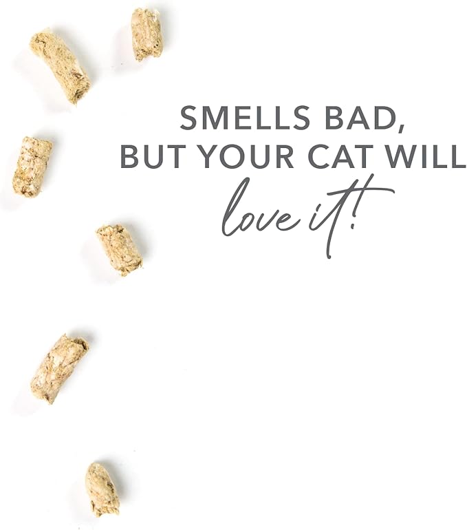 Feline Natural Freeze Dried Lamb Green Tripe Cat Food Supplement - Grain-Free High Protein Natural Topper - 2 Oz Grass Fed Beef Freeze Dried Cat Treats