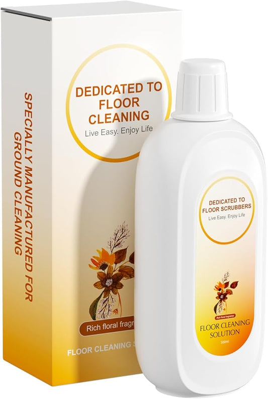 Floor Cleaning Solution Compatible With Tineco , Deep Cleans for Multiple Hard Floors, Suitable With All Robot Vacuums with Mopping and Cordless Wet/Dry Vacuum Mop Cleaner (Floral Fragrance 1 Bottle)