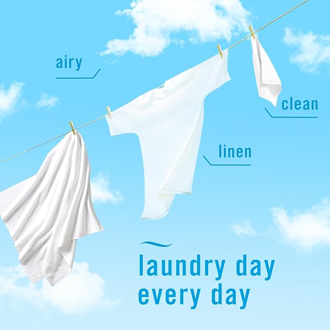 Febreze Bathroom Air Freshener, Odor-Fighting, Plug In Alternative, Air Fresheners for Home and Bathroom and Kitchen, Closet Air Fresheners, Linen & Sky Scent, 4 Count