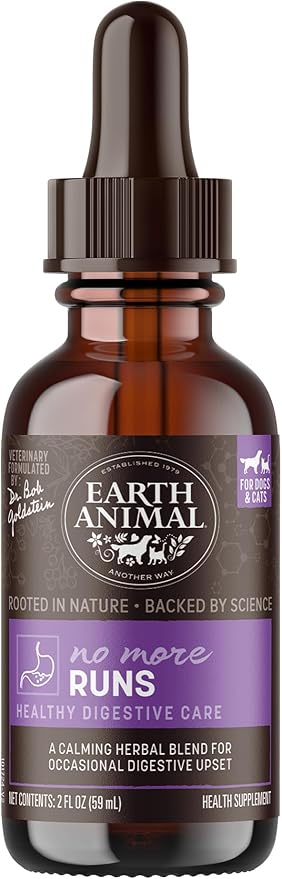 Earth Animal Herbal Remedies | No More Runs | 2 fl oz