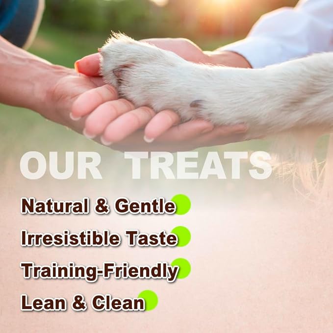 Afreschi Natural Turkey Treats Mini Bars – 6 oz, USA-Sourced Trukey, All-Natural, Hypoallergenic, Low-Fat, Healthy & Easily Digestible, Puppy & Training Snack