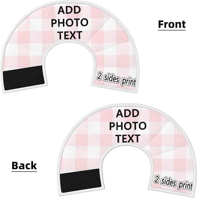 Custom Cats Recovery Suit Kit Lick Prevention Pet Recovery Collar for Wound Care Pet Cone Alternative