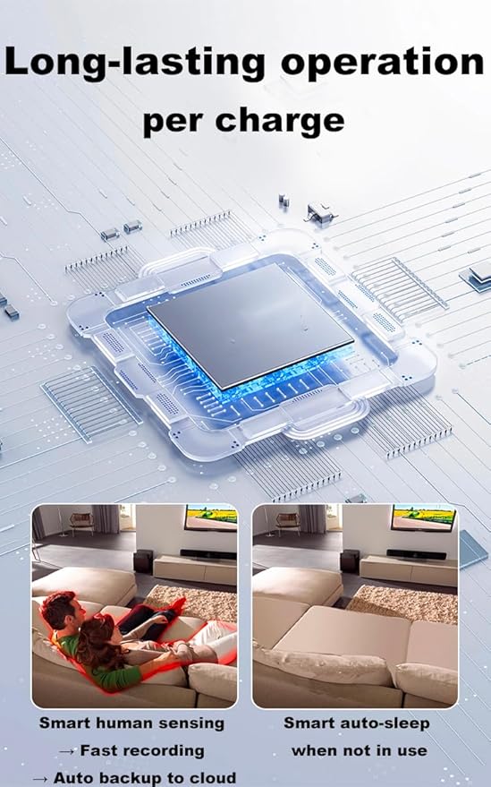 Cameras for Home Security-Indoor MiNi 1080P HD,Security Camera Wireless for Baby/Nanny/Pet/Dog/Cat, Infrared Night Vision,Magnetic Base Bracket,Cloud & SD Card Storage, (2.4 /5GHzWiFi)-Silver