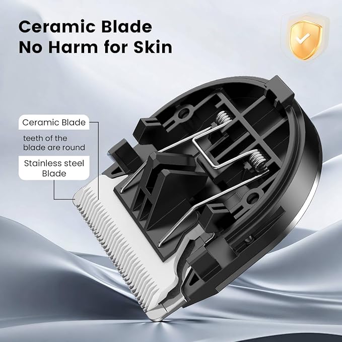 Detachable Replacement Blades for Horse Grooming Clippers, Pet Hair Shaver with Widen Ceramic Blades for Dogs, Cats, Sheep, Other Animals