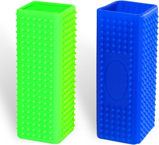 2pcs Pet Dog Cat Hair Remover, Pet Hair Removal Tool, Hollow Cleaner Brush for car，Interior, Furniture, Sofa