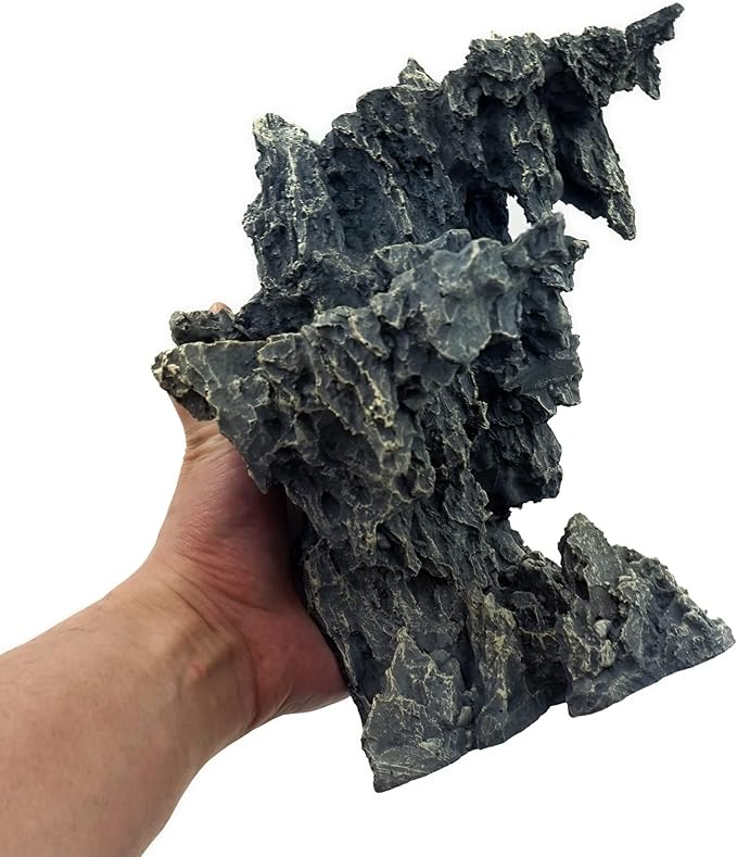 Fish Tank Decor Rocks.Aquarium Decoration Model.Easy and Quick Solution for Aquascaping.(Sky City)