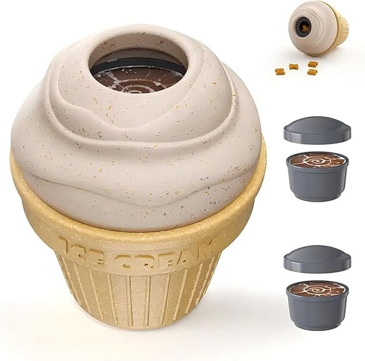 Dog Frozen Treat Toy, Long-Lasting Interactive Dog Toys to Keep Them Busy, Fillable & Freezable Birthday Gifts, Enrichment Toys for Puppy