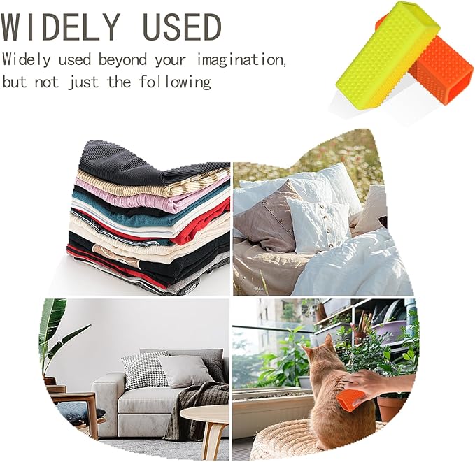 2pcs Pet Dog Cat Hair Remover, Pet Hair Removal Tool, Car Carpet Cleaner for Pet Hair,Dog Hair Remover for car，Interior, Furniture, Sofa