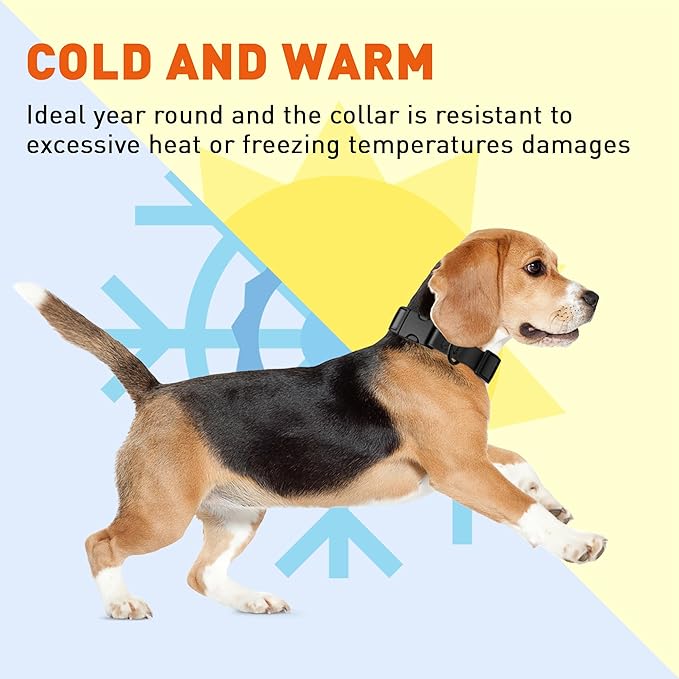 Dogline Biothane Waterproof Dog Collar with Quick Release Buckle Strong Coated Nylon Webbing with Odor- Proof for Easy Care Easy to Clean Fits Small Medium or Large Dogs, Black 1" W 15-23" L