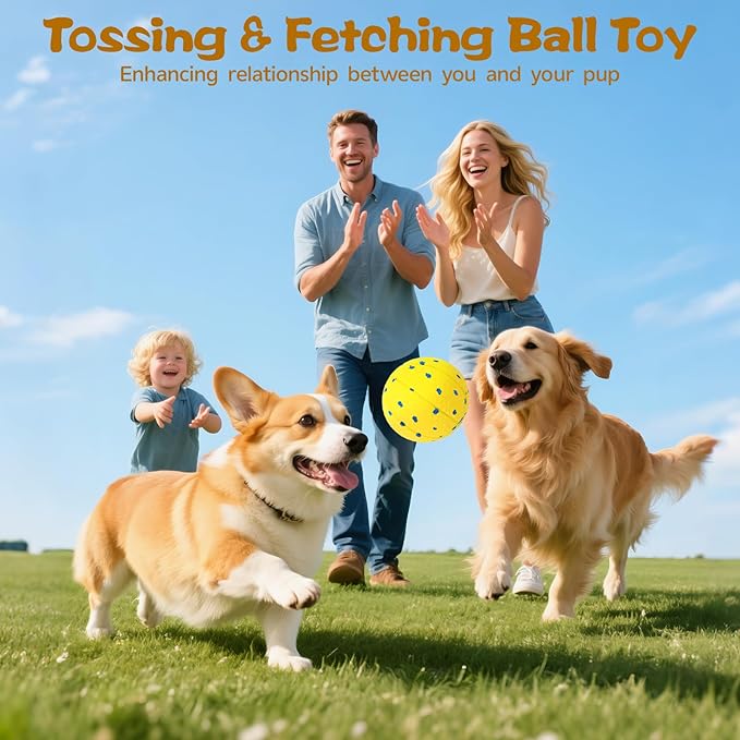 Dog Ball Interactive Dog Toy with Remote Control,Automatic Moving,Bouncing and Rotating 3 Modes,E-TPU Material Aggressive Chewers,IPX7 Waterproof,Rolling Ball for Large Medium Dogs