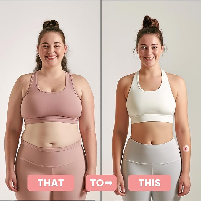 GLP1 Patches | 5X Stronger Formula | 12 Hour Extended Hunger Support | Berberine, Pomegranate, Green Tea, L-Glutamine | New & Improved Kind of GLP-1 Patches | 30 Count