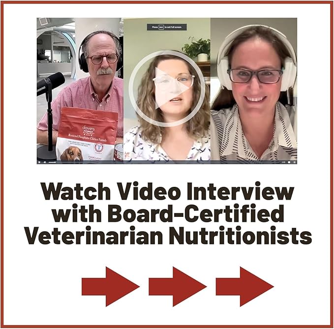 Dave's Pet Food Kidney Care Dog Food (Tuna Pate), New Recipe! Wet Renal Dog Food, Low Phosphorus, Renal Kidney Support, Vet Formulated, 5.5 oz, (12 Pack)