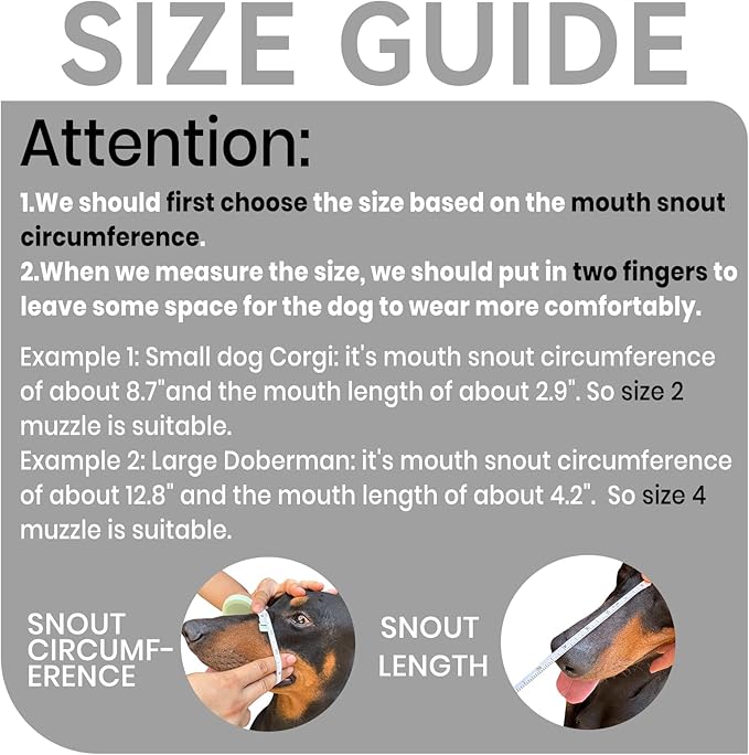 Dog Muzzle, Basket Muzzle for Small Medium Large Dogs, Anti-Biting and Chewing, Lightweight & Sturdy Cage Design, Allows Panting & Drinking, Ideal for Grooming & Training(Black Size S)