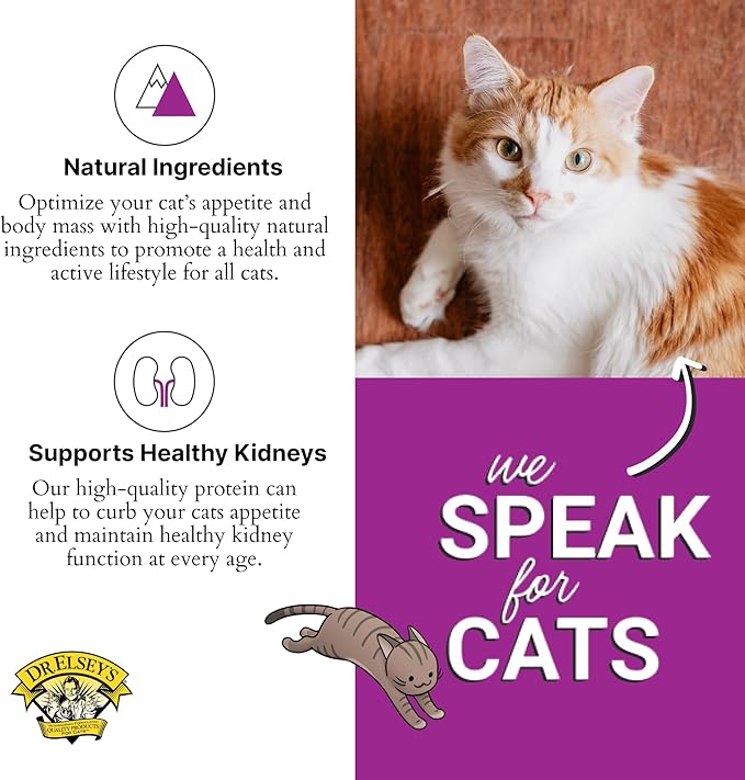 Dr. Elsey's cleanprotein Original Rabbit & Turkey Recipe Wet Cat Food, (Pack of 24), 2.75oz Cans