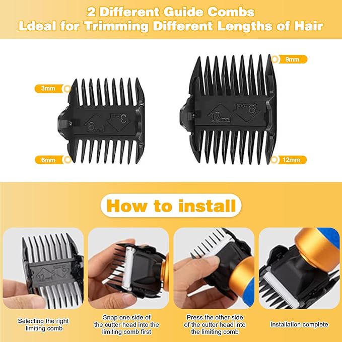 Dog Shears,Plug-in Electric Pet Shaving and Grooming Kit,200W 10ft Sheep Shears Includes 2 Blades, Low Noise & Vibration Design for Dogs Cat Goat,Perfect Dog Clippers for Families with Pets