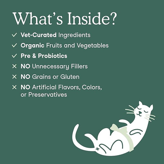 Fera Pets Whole Food Multivitamin Cat & Dog Food Topper with Probiotics, Antioxidants, & Essential Dog Vitamins & Minerals - Nutrients from Fruits, Vegetables, & Organ Meats - 3.7 oz