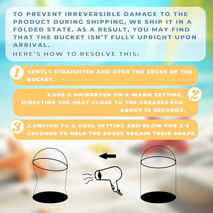 Foldable Small Aquarium, Portable Fish Tank, Fish Transport Container, Plasitc Fish Bowl, Beginner Tank, Great Concept for Catching and Release Critters, Beach, Pool and Lake