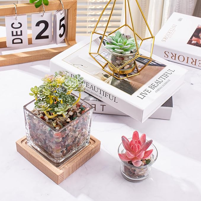 3 Lb Crystal Chips Bulk Tumbled Crushed Quartz Stones, 7 Chakra Crystal Quartz Rocks Healing Stones Pebbles for Vases Filler, Aquarium Gravel Rocks, Succulent Plants Decor