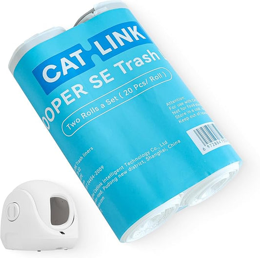 CATLINK Trash Bag Only for Scooper-SE and SE Lite Cat Litter Box, Not Suitable for Young or Luxury Pro