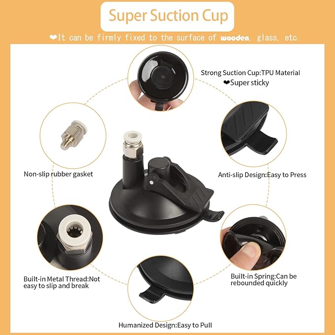 Cat Toys Wand Hands-Free Interactive with Super Suction Cup Sticky Detachable 9Pcs Refills 2 Stick for Indoor (Cat Wand with Suction Cup)