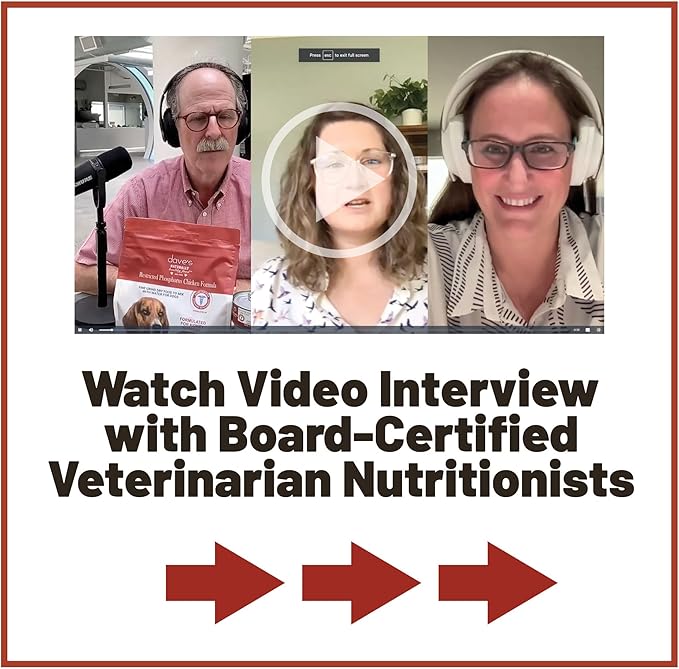 Dave's Pet Food Kidney Support Dog Food (Tuna Pate), Non-Prescription, Low Phosphorus, Low Sodium, Wet Canned, Renal Kidney Care, Vet Formulated, 5.5 oz (24 Pack)