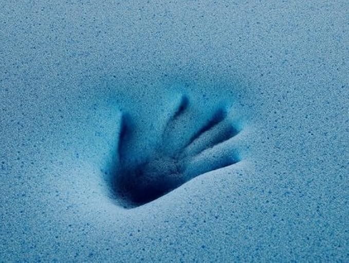 Dogbed4less Orthopedic Memory Foam Dog Bed for Medium Dogs with Washable Denim Cover, Waterproof Liner and Extra Pet Bed Case, 37X27X4 Inch, Brown