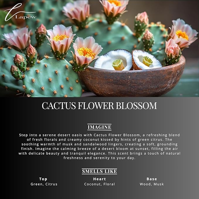 Cactus Flower Blossom Carpet Freshener Powder: Powerful Odor Eliminator for Home, Upholstery Deodorizer, Carpet Deodorizer, Pet Urine, Cat Litter Box - Cactus Flower Blossom Fragrance.