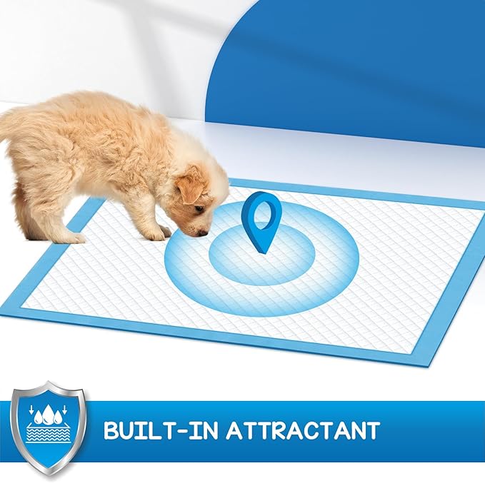 CROCI Dog Pads 28x34in Extra Large, Wee Wee Pads for Dogs Super Absorbent Up to 6 Cups, Disposable (40 Counts)