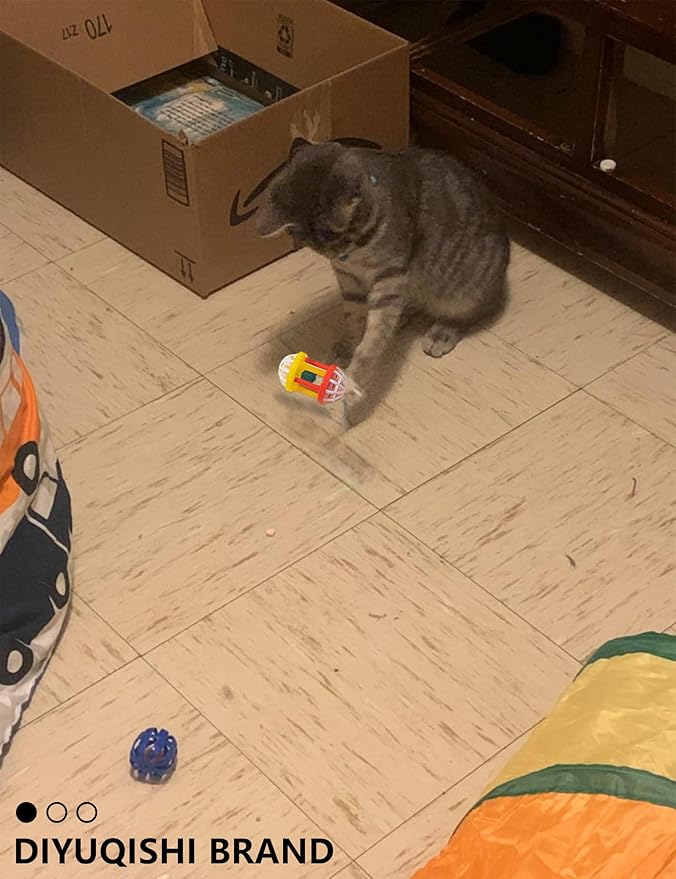 40-Piece Cat Toy Set for Indoor Cats and Kittens (1.5'' - 2.3'', Cat Toys Ultimate Pack)