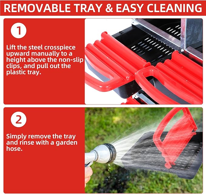 Chicken Nesting Box, 6 Hole 2 Layer Hen Nest Box, Roll Away Eggs Laying Box,Cleanable Pull Out Hen Roosting Box