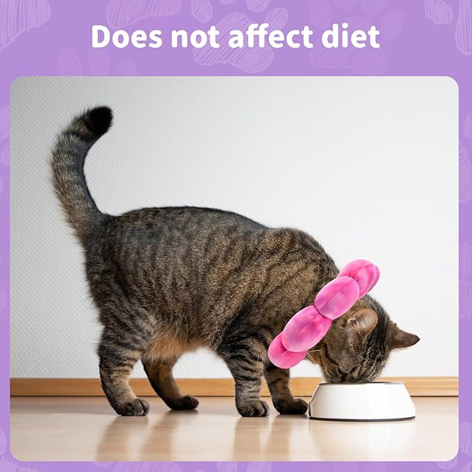 Dog Cat Surgical Recovery Cone Dog Protective Collar, Pet Recovery E-Collar Soft Neck Cone to Stop Licking Wound for Cats & Kittens Small Dog After Surgery