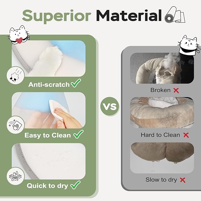 Cat Cone Collar Soft: Comfortable Waterproof Mesh Recovery Cone After Surgery to Stop Licking and Scratch, Alternative to Plastic Elizabeth Head/Neck Cone