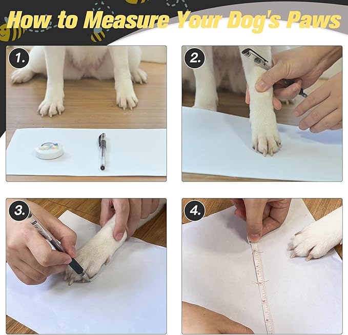 EXPAWLORER Anti Slip Dog Socks to Prevent Licking Paws, Dog Shoes for Hot Pavement, Dog Booties for Small Medium Large Senior Dogs, Traction Control Boots & Paw Protectors for Hardwood Floors