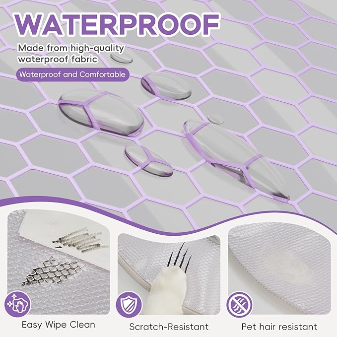 Cat Cone Collar Soft to Stop Licking After Surgery, Waterproof Lightweight Recovery Collar for Cats and Small Dogs, Elizabeth Plastic Cone Alternative, Neck Pillow to Prevent Scratches