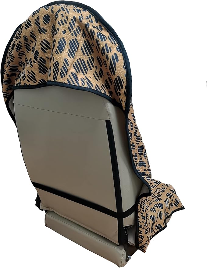Car Seat Cover Protector Front Seats,for Gym Workout,Running,Swimming,Beach and Hiking,Waterproof Sweat Towel Bucket Seat Covers for Cars SUV Trucks (Leopard, 2Pcs)