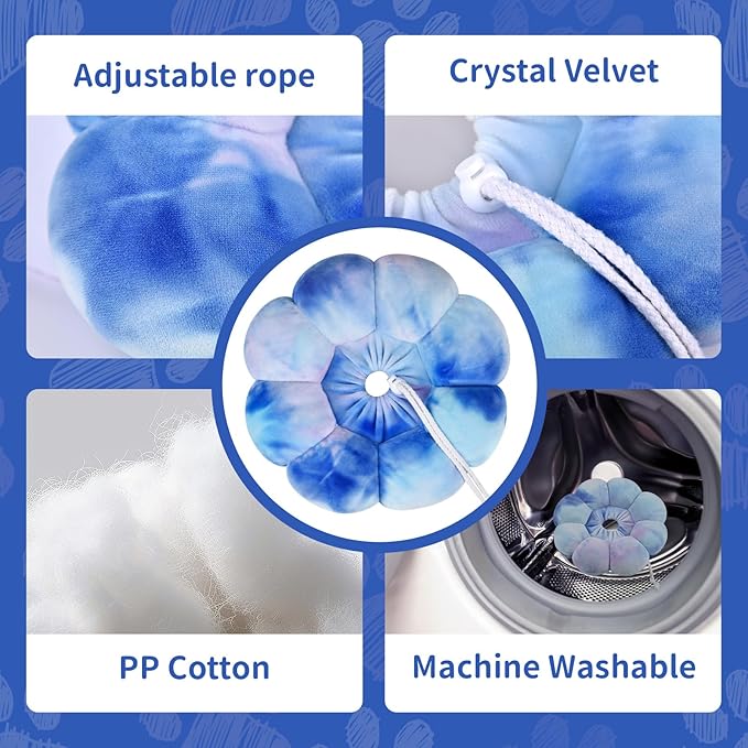 Dog Cat Surgical Recovery Cone Dog Protective Collar, Pet Recovery E-Collar Soft Neck Cone to Stop Licking Wound for Cats & Kittens Small Dog After Surgery