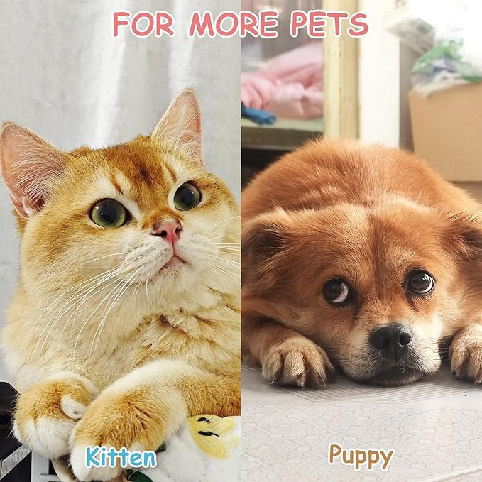 Cat Grooming Restraint Wrap – Self-Adhering Swaddle for Nail Clipping, Anti-Scratch & Escape-Proof, Calming Cat Swaddle Wrap for Grooming or Medication (Large, for 7–12 Month Kittens)