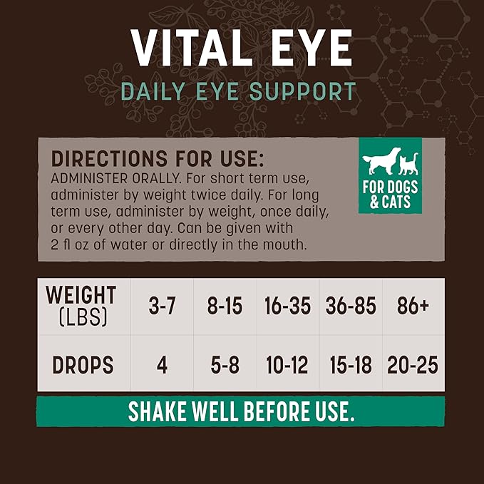 Earth Animal Herbal Remedies | Vital Eye | 2 fl oz