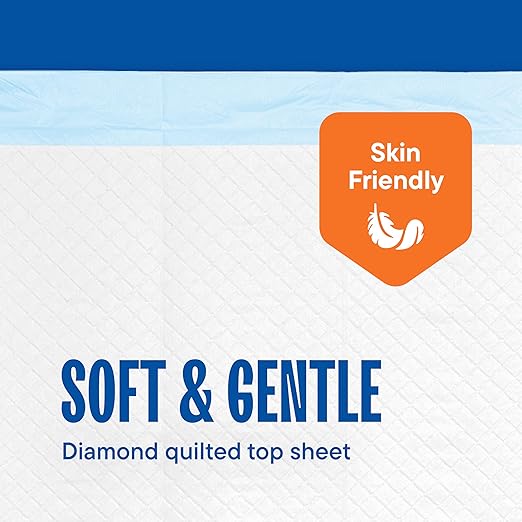 Chucks Pads Disposable [100-Pack] Adult Incontinence Underpads 23"x 36" Large Absorbent Fluff Protective Bed Pads, Toddler Mattress Pads - Pee Pads for Pets, Kids & Adults - Dog & Puppy Training Pads