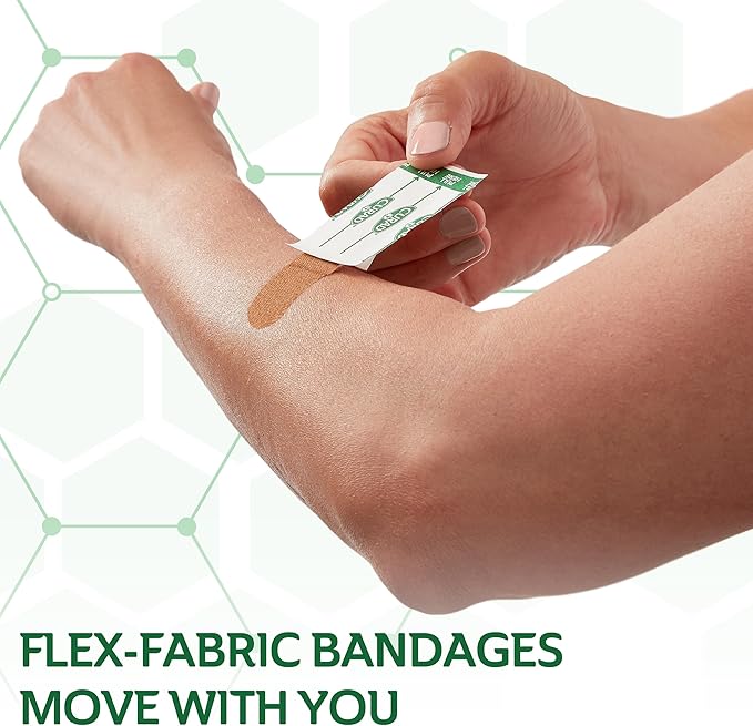 CURAD First Aid Portable Pack |15 - Count On-the-Go Essentials |12 Packs